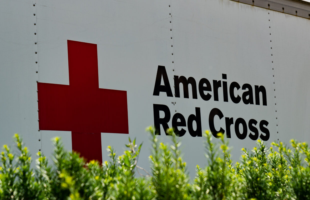 American Red Cross sign