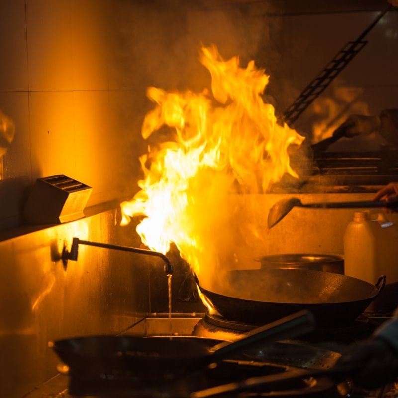 kitchen fire